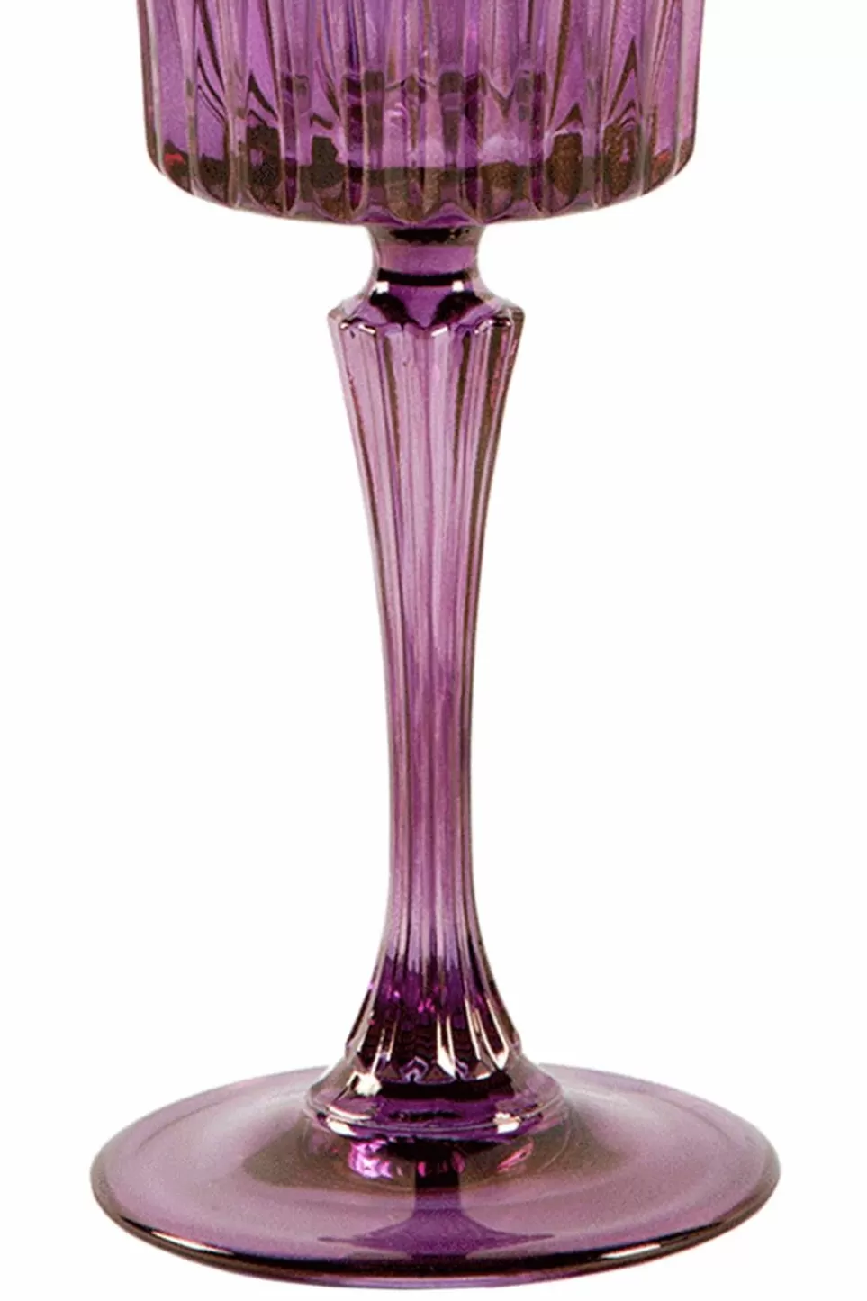 Water | Luisa Beccaria Shade Purple To Blue Set Of Two Domina Water Glass